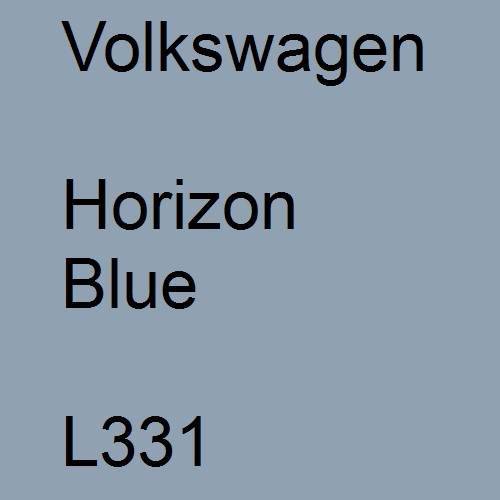 Volkswagen, Horizon Blue, L331.